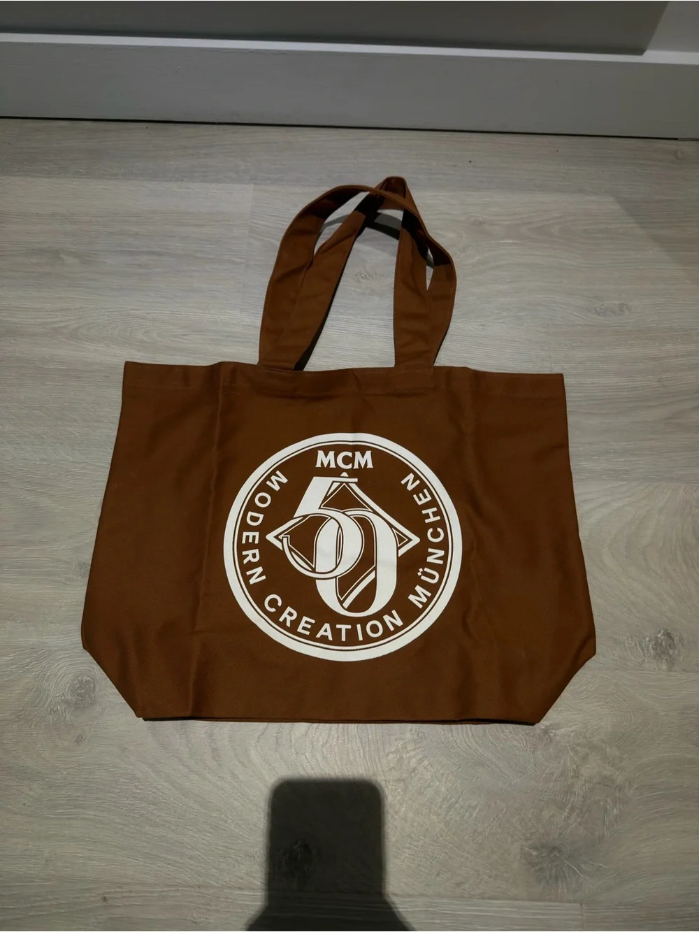 LIMITED EDITION MCM 50th Year Anniversary Canvas Tote Bag